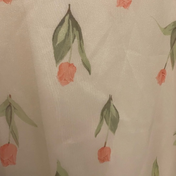 Strawberry Brand Rose Print Dress - Picture 7 of 10